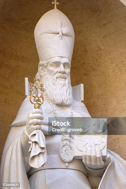Watykan Statue - zdjęcia stockowe i więcej obrazów Papież - Papież, Watykan, Biblia