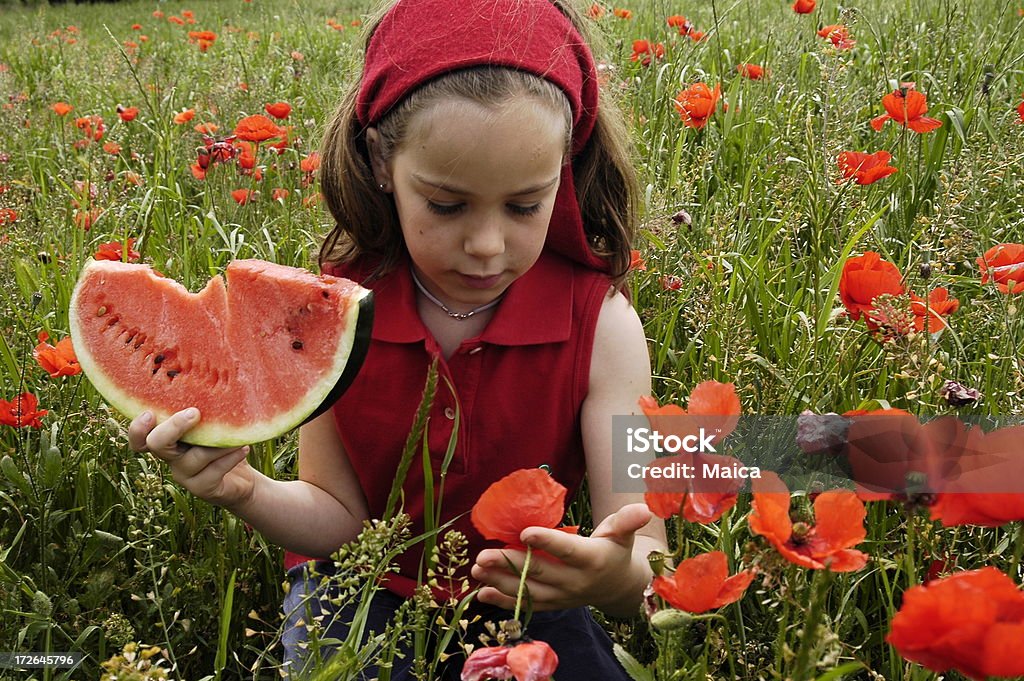 Rot und Grün - Lizenzfrei 8-9 Jahre Stock-Foto