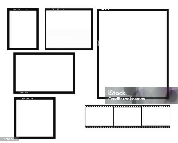 Light Box Film Formats Stock Photo - Download Image Now - Camera Film, Border - Frame, Photography