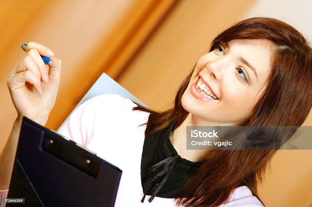 Estudante feliz - Royalty-free Adolescente Foto de stock