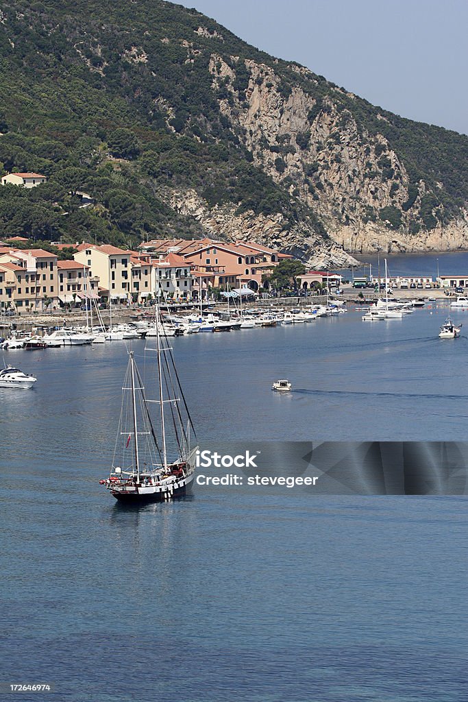 Mediterráneo al puerto - Foto de stock de Anclado libre de derechos