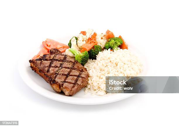 Bom Chow - Fotografias de stock e mais imagens de Arroz - Alimento Básico - Arroz - Alimento Básico, Bife, Figura para recortar