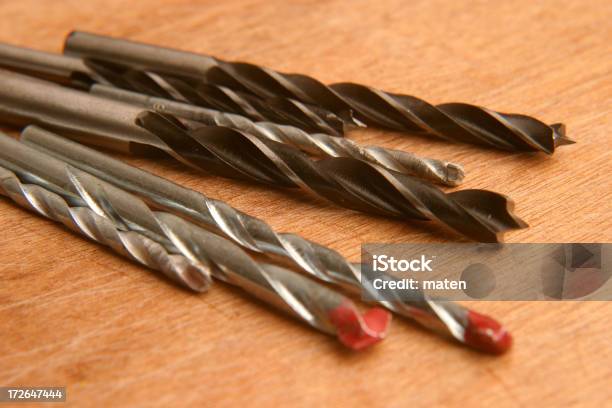 Drill Bit - Fotografie stock e altre immagini di Acciaio - Acciaio, Affari, Bricolage