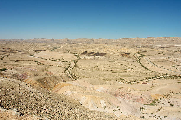 negev desert, israele - israel dust bowl negev famous place foto e immagini stock