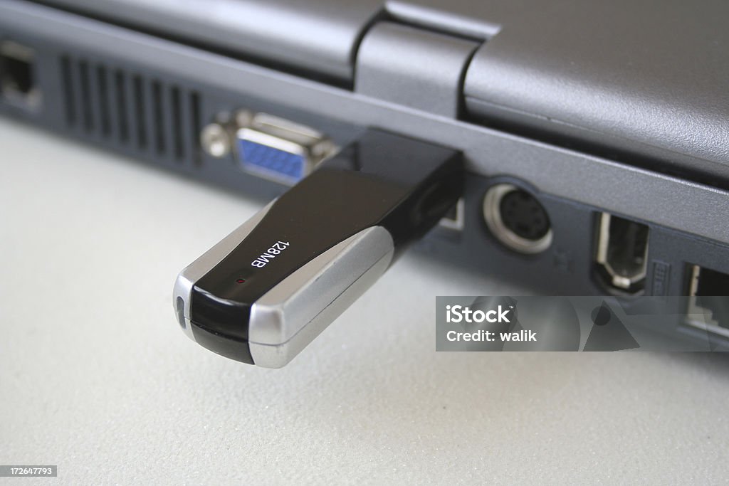 Bolígrafo drive#2 - Foto de stock de Cable USB libre de derechos