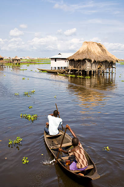 istock Benin: Ganvie, Largest Stilted Village in Africa 172648128