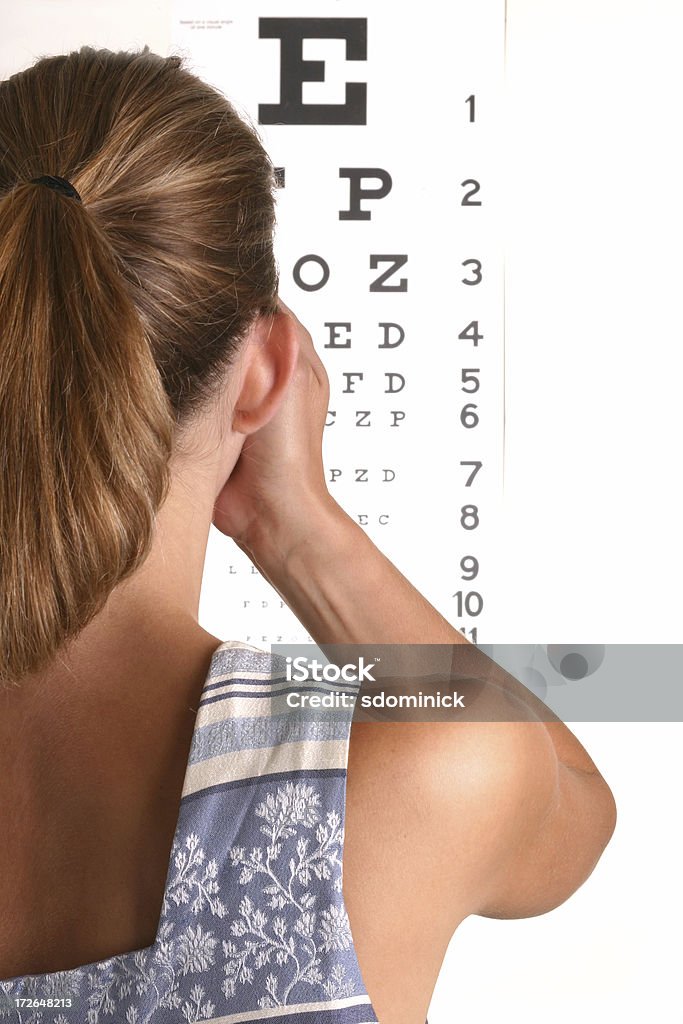 Examen ophtalmologique - Photo de Lunettes de vue libre de droits