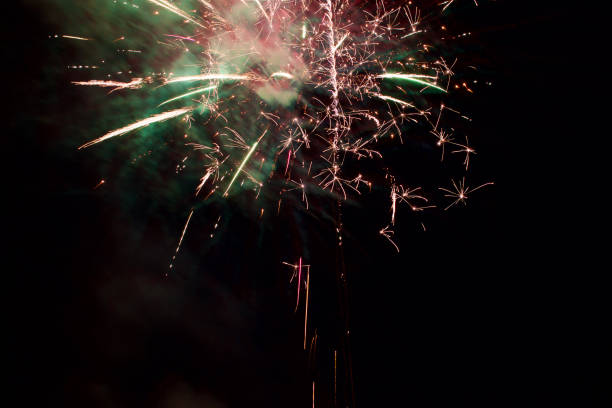 istock colorful display of fireworks at night 1726499425