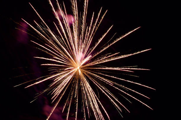 istock A large  colorful break of fireworks display at night 1726502258