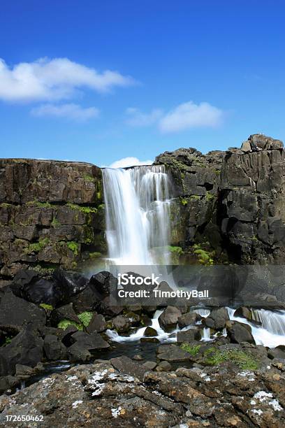 Öxarárfossアイスランド - きれいにするのストックフォトや画像を多数ご用意 - きれいにする, しぶきを上げる, アイスランド