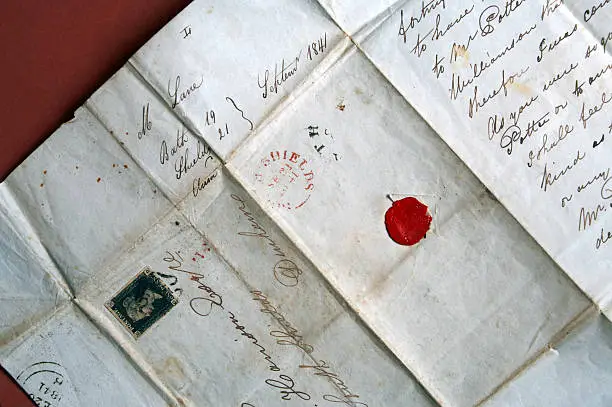Photo of Old letter