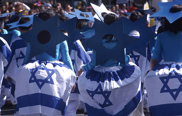 Desfile de Purim - foto de stock