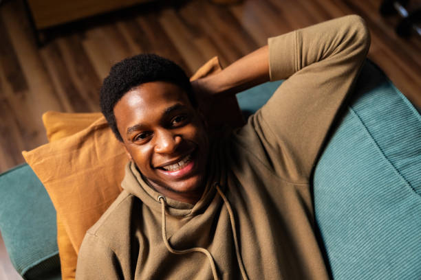istock Portrait of delighted African American 1726510014