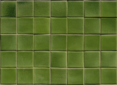 Close-Up of Green Tile