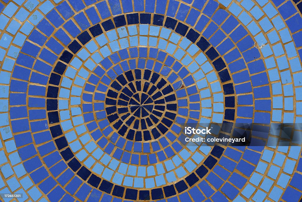 Mosaico#2 - Foto stock royalty-free di Blu