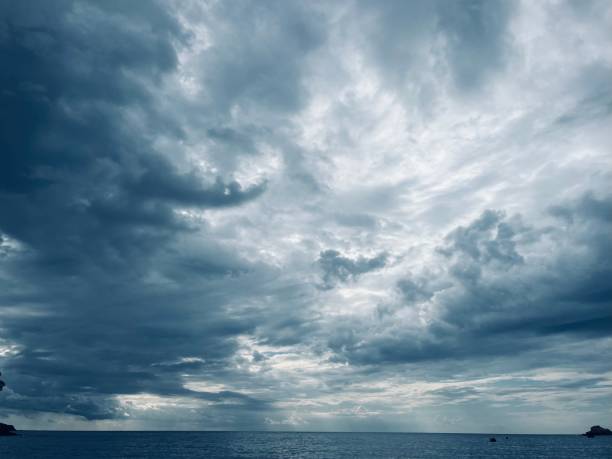 istock Cloudy Weather And Sea with gray tint 1726514231