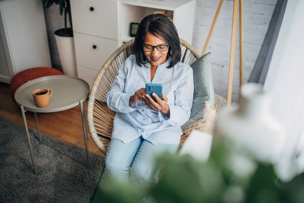 istock Woman sitting at home 1726514427