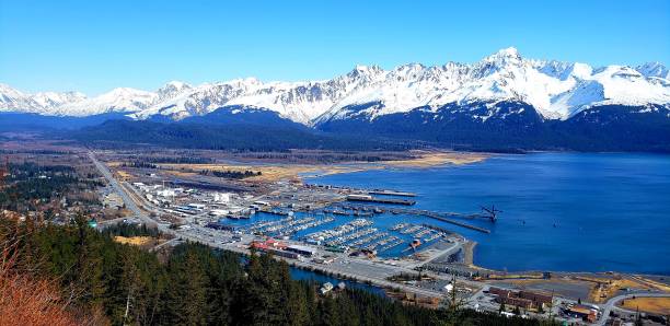 istock Mount Marathon Trail over Seward Alaska 1726515653