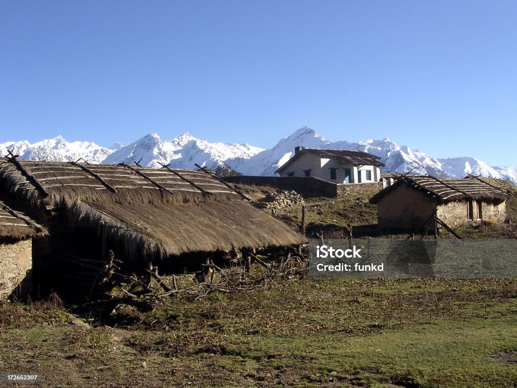 Mountain Village - Foto de stock de Agricultura libre de derechos