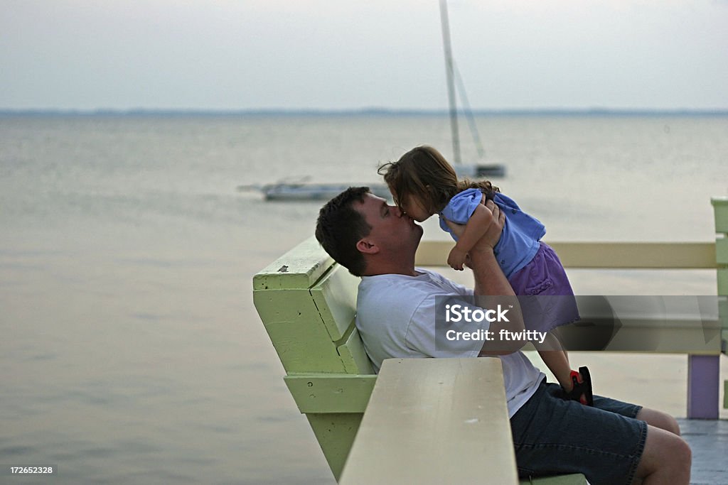 Padre e hija - Foto de stock de Abrazar libre de derechos