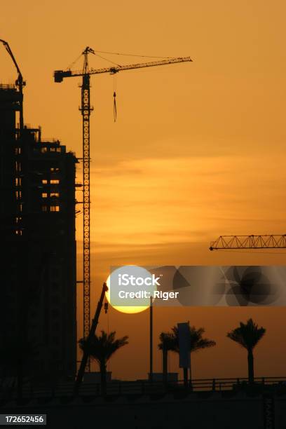 Crane Stock Photo - Download Image Now - Back Lit, Building - Activity, Built Structure