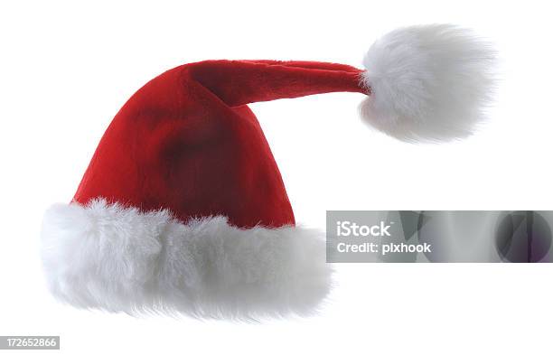 빠른 산타 모자 모자-모자류에 대한 스톡 사진 및 기타 이미지 - 모자-모자류, 빨강, 사진-이미지