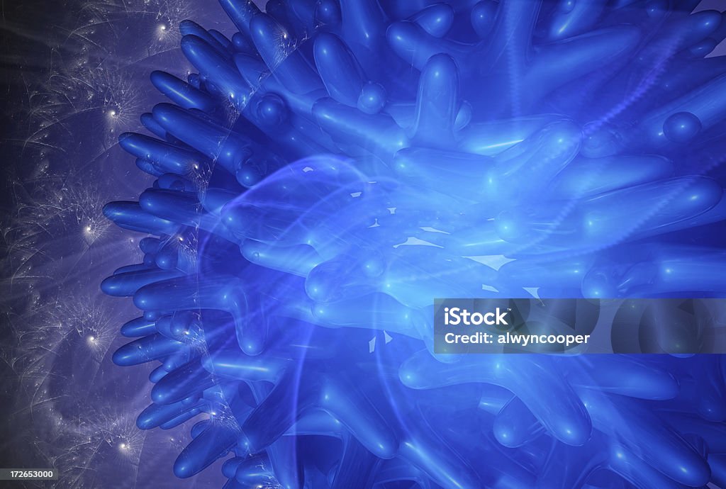 А�бстрактный Волнистые анемон - Стоковые фото Морской анемон роялти-фри