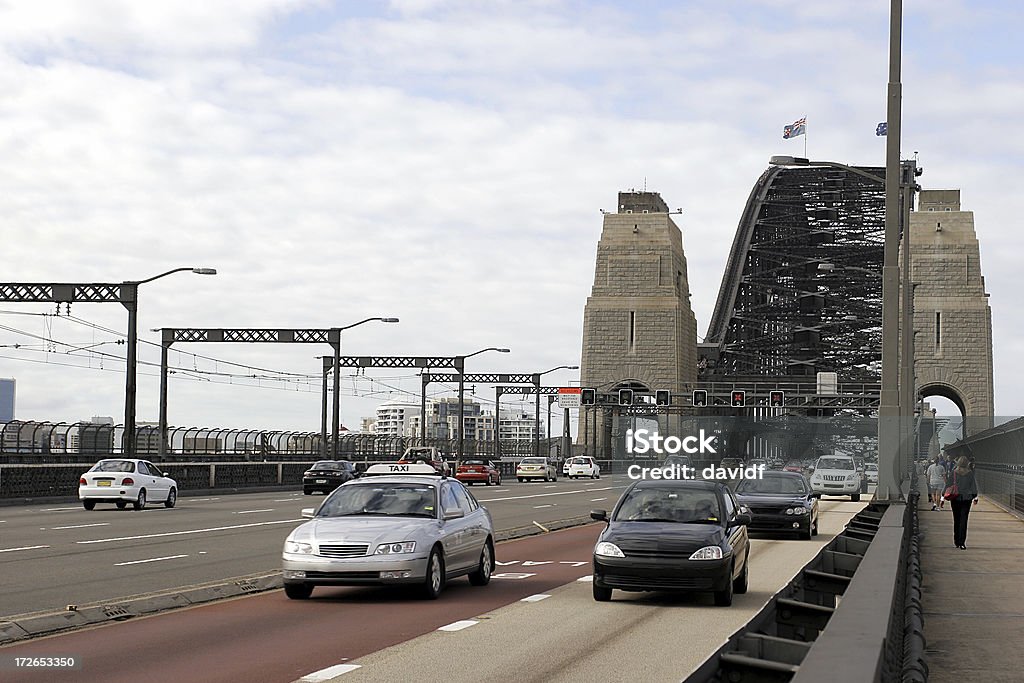 Bridge Road - Foto stock royalty-free di Ponte del porto di Sydney