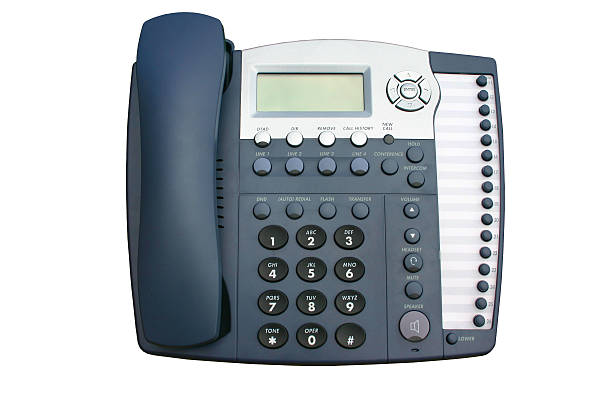 Business Phone (clipping path) stock photo