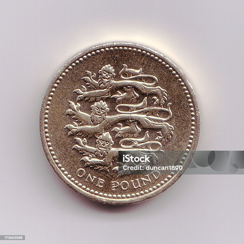 영국 파운드 동전 - 로열티 프리 영국 통화 스톡 사진