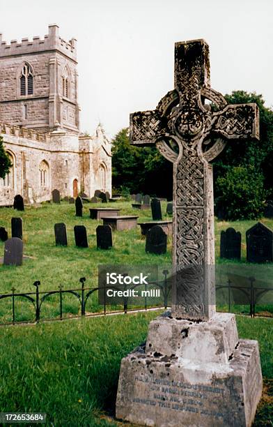 Celtic Graveyard I Stock Photo - Download Image Now - Celtic Style, German Culture, Atmospheric Mood