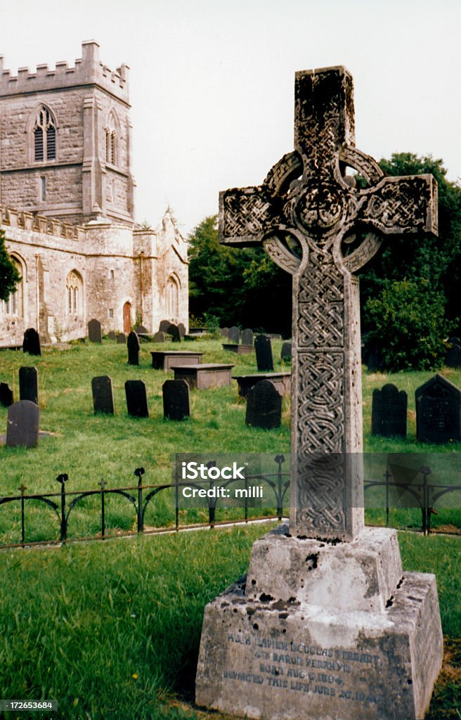 celtic graveyard I - Zbiór zdjęć royalty-free (Kultura niemiecka)