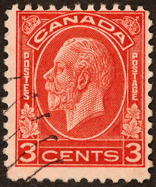 Photo of King George V stamp