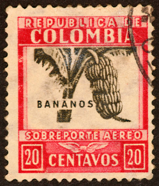 istock Colombia banana stamp 172653844