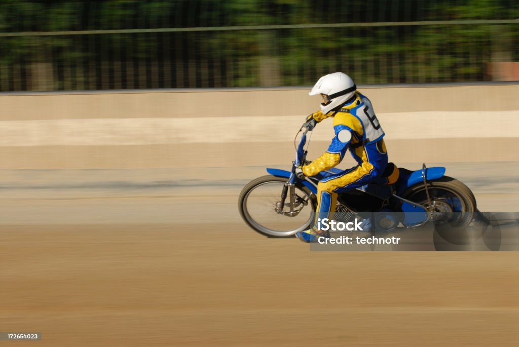 Speedway-Fahrer - Lizenzfrei Bewegung Stock-Foto