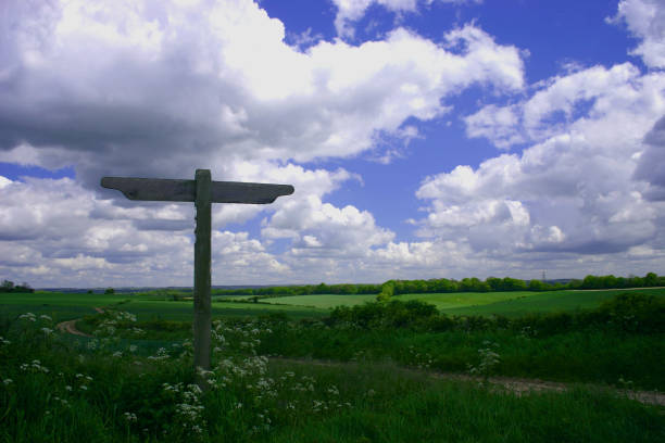 istock sign post in a country scene 172654350