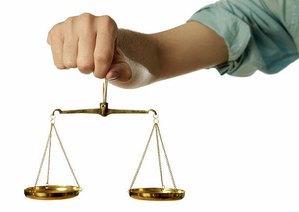Justice Scales stock photo