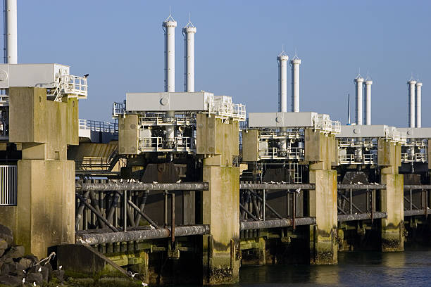 oosterscheldedam - nieuwe waterweg ストックフォトと画像