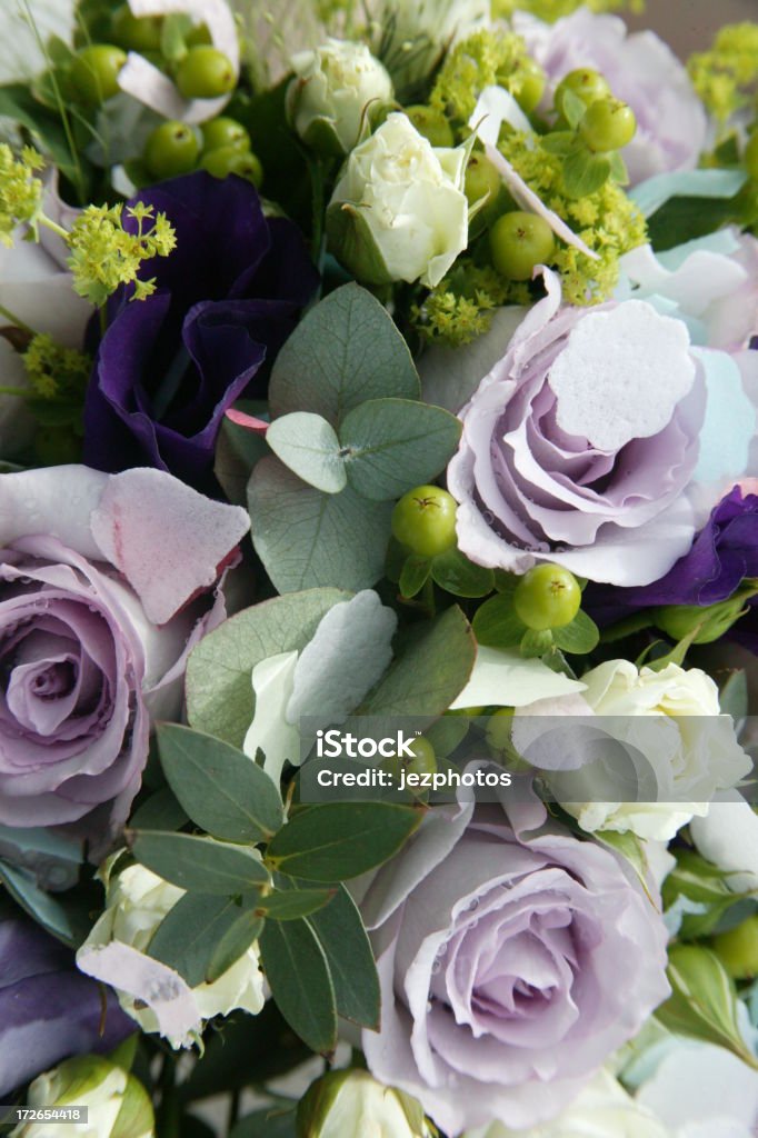 bouquet de casamento & Confete - Royalty-free Adulto Foto de stock