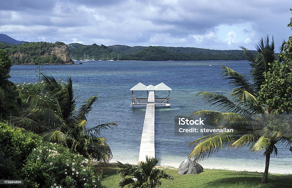 Landesteg Grenada - Lizenzfrei Insel Grenada Stock-Foto