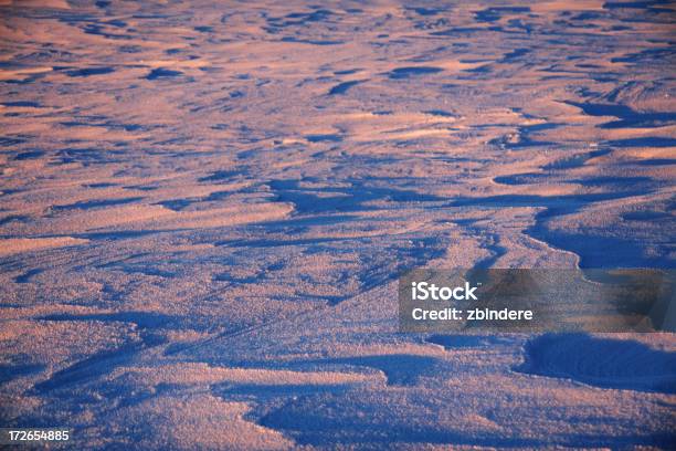 Sunset Snow Pattern Stock Photo - Download Image Now - Art, Arts Culture and Entertainment, Backgrounds