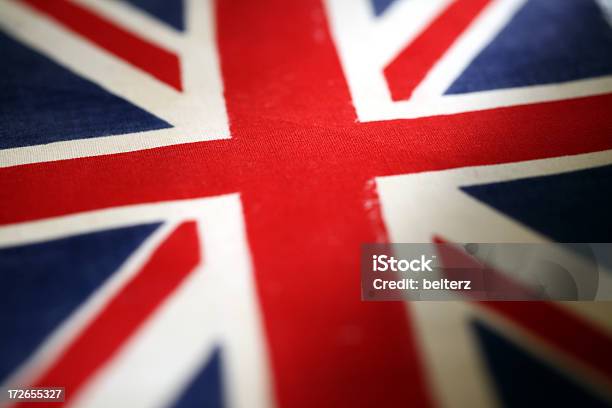 Union Jack - Fotografias de stock e mais imagens de Bandeira da Grã-Bretanha - Bandeira da Grã-Bretanha, Plano de Fundo, Azul