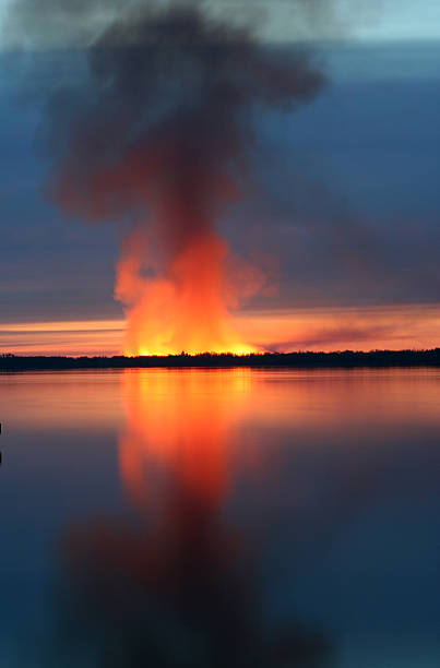 Photo of Flaming Lake