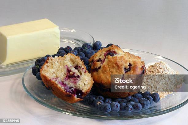 Ingredienti Salutari - Fotografie stock e altre immagini di Alimentazione sana - Alimentazione sana, Avena - Cereali da colazione, Blu