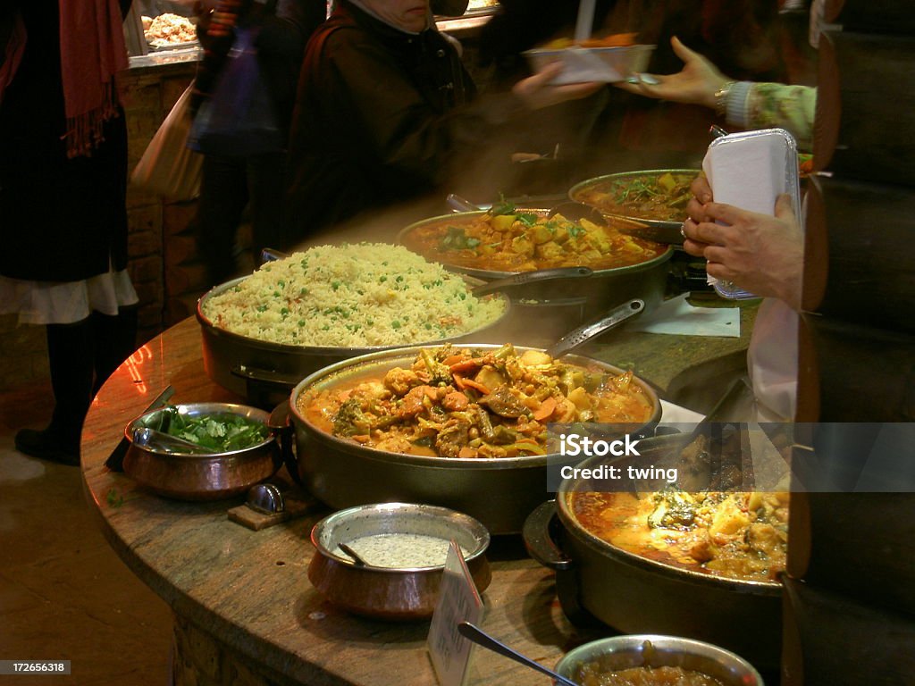 Casa de curry - Foto de stock de Alimento libre de derechos