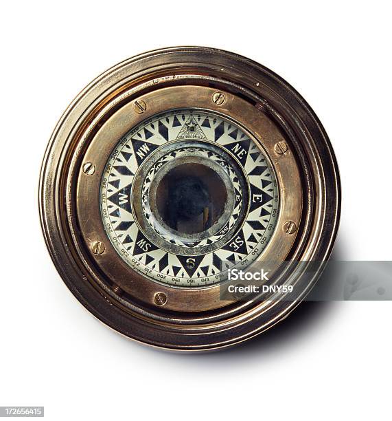 Kompas Żeglarski - zdjęcia stockowe i więcej obrazów Kompas - Kompas, Antyczny, Badanie