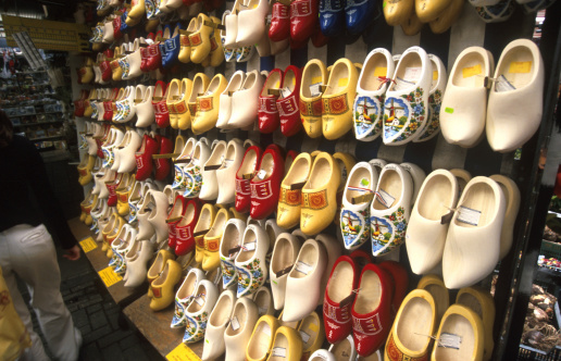 Clogs Amsterdam traditional Dutch footwear