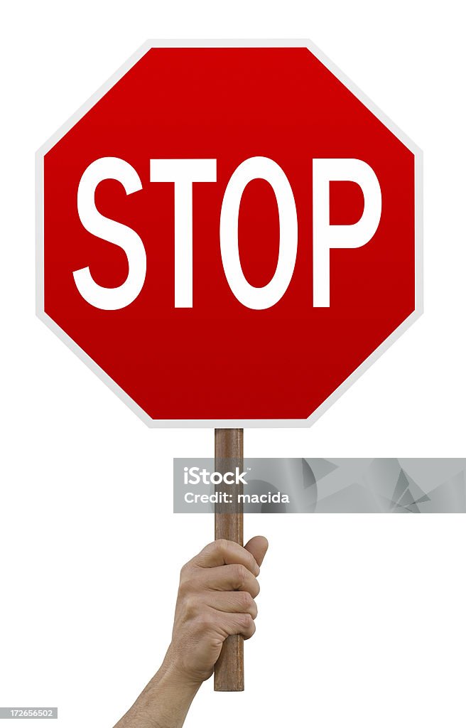 Señal de stop - Foto de stock de Señal de stop libre de derechos