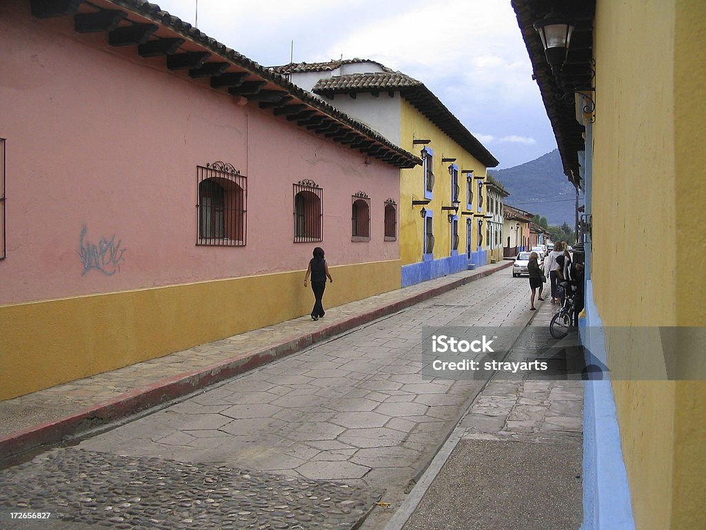 Maisons peintes Chiapas1 - Photo de Adobe libre de droits