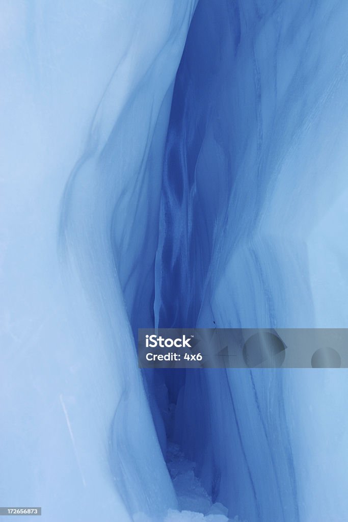Primo piano del ghiacciaio ghiaccio - Foto stock royalty-free di Ambientazione esterna